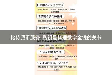 比特派币服务  私钥是料理数字金钱的关节